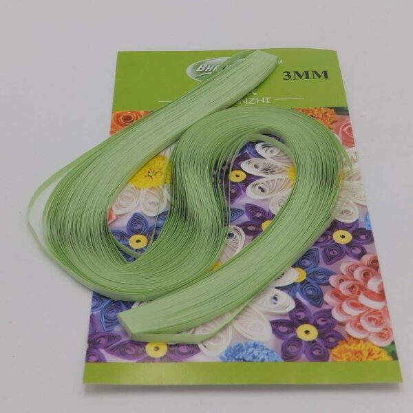 Papir za quilling – Svijetlo zelena