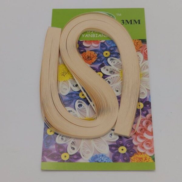 Papir za quilling – Krem bijela