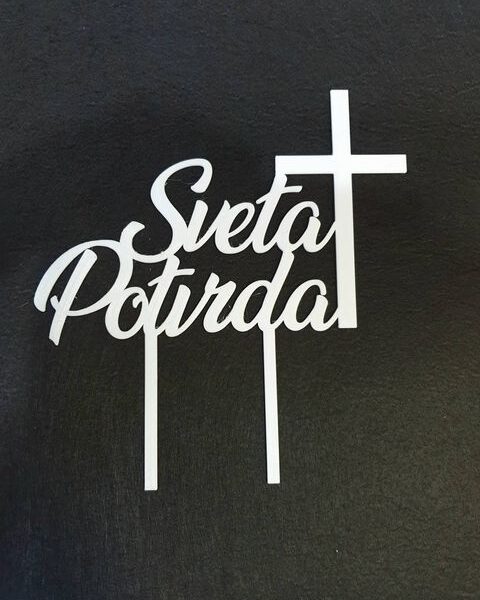 Toper za tortu – Sveta potvrda – Bijela