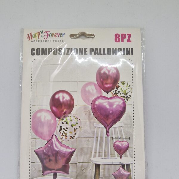 Baloni set – kompozicija 8 kom