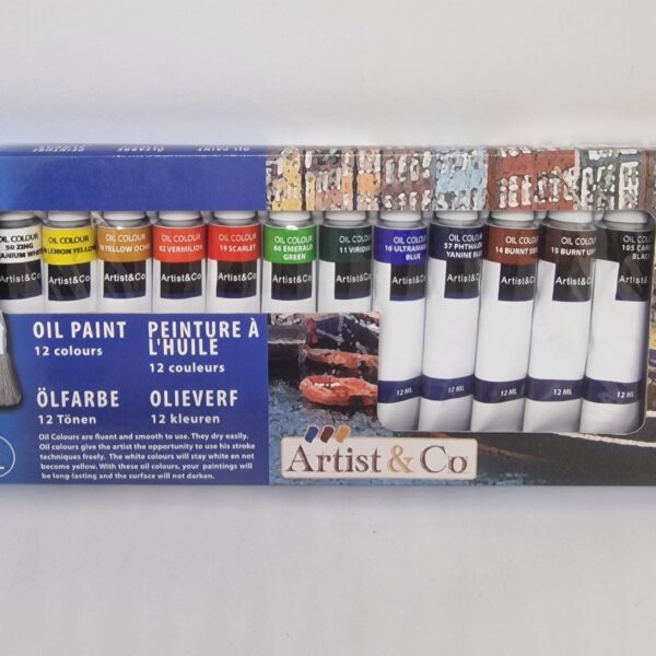 Uljane boje 12*12ml