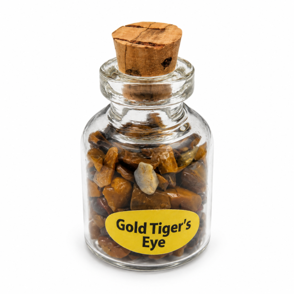 Dekorativni oblik od poludragog kamena , tigers eye