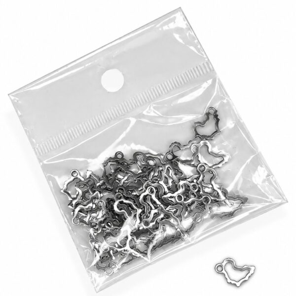 METALNI PRIVJESAK- (ČELIK/INOX) cca50kom