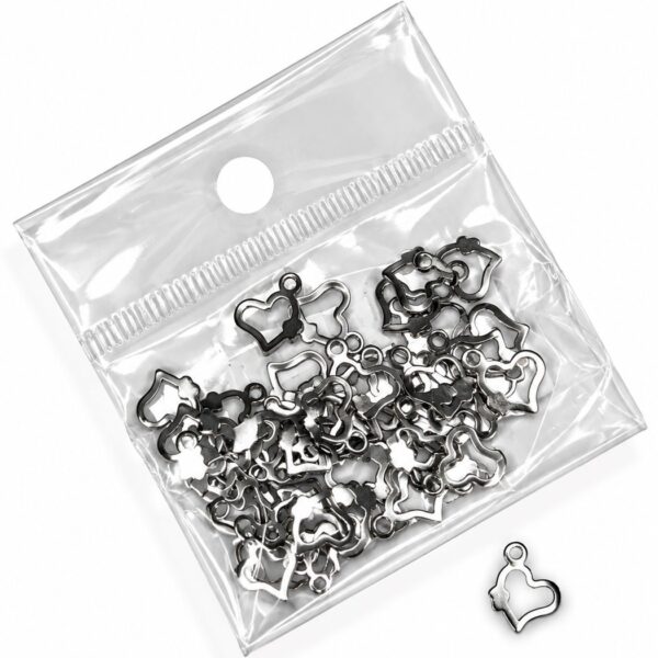 METALNI PRIVJESAK- (ČELIK/INOX) cca50kom